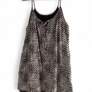 Stylish Brown Patterned Women's Dress